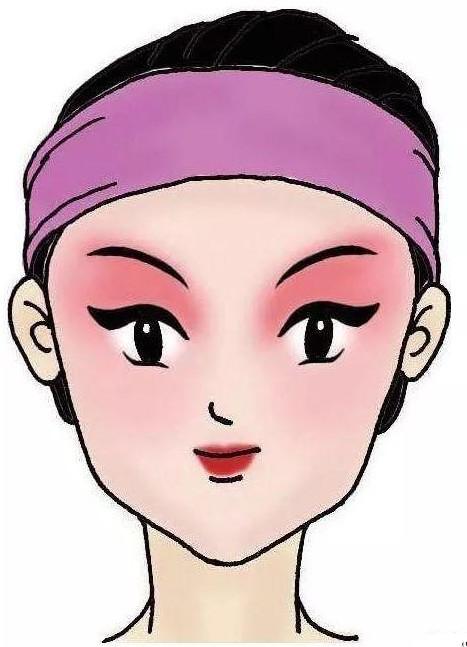 戏曲妆容教程-第13张图片-古都长安汉服妆造体验馆
