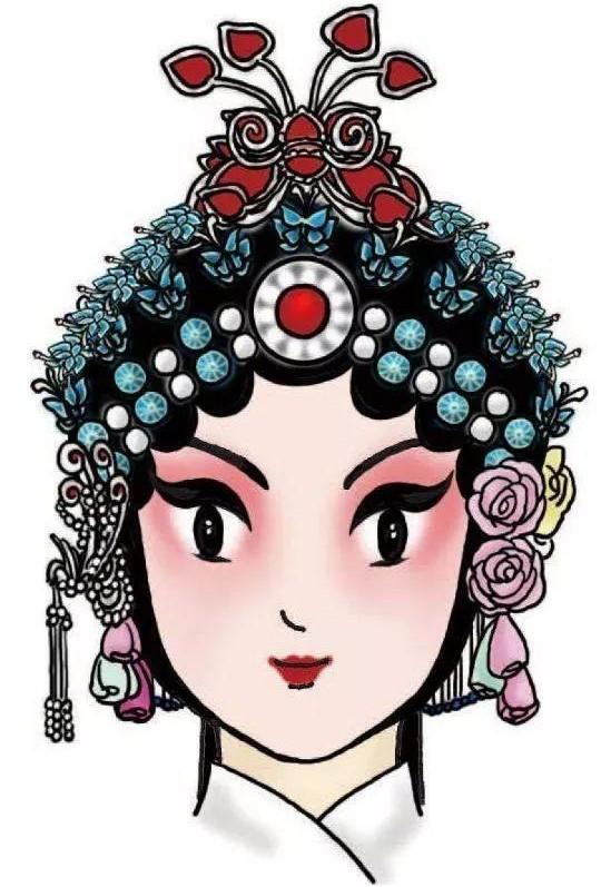 戏曲妆容教程-第27张图片-古都长安汉服妆造体验馆