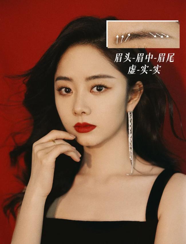 美丽的妆容-第30张图片-古都长安汉服妆造体验馆