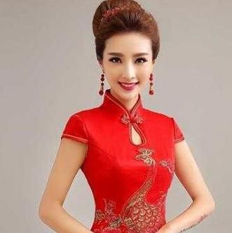 旗袍妆容教程-第3张图片-古都长安汉服妆造体验馆