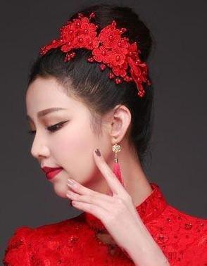 旗袍妆容教程-第5张图片-古都长安汉服妆造体验馆