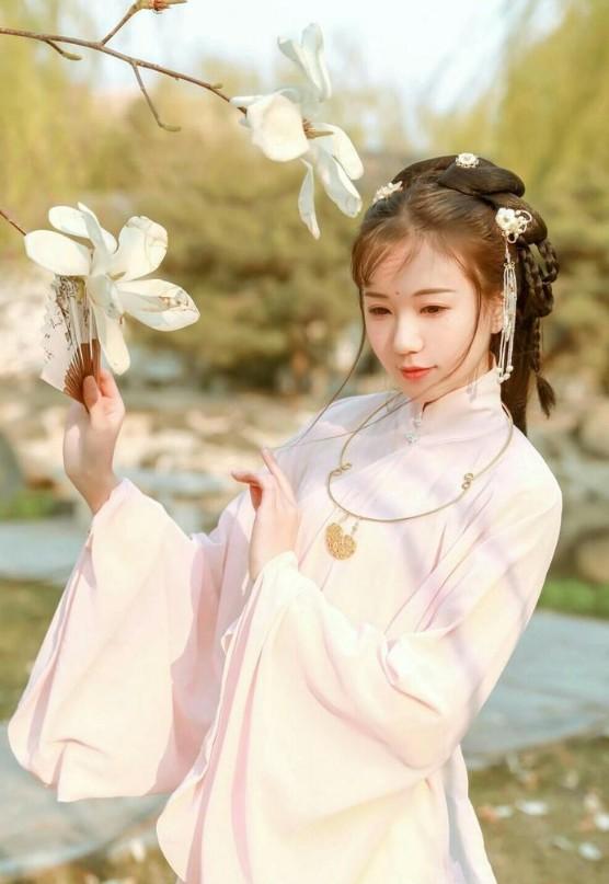 汉服的妆容-第28张图片-古都长安汉服妆造体验馆