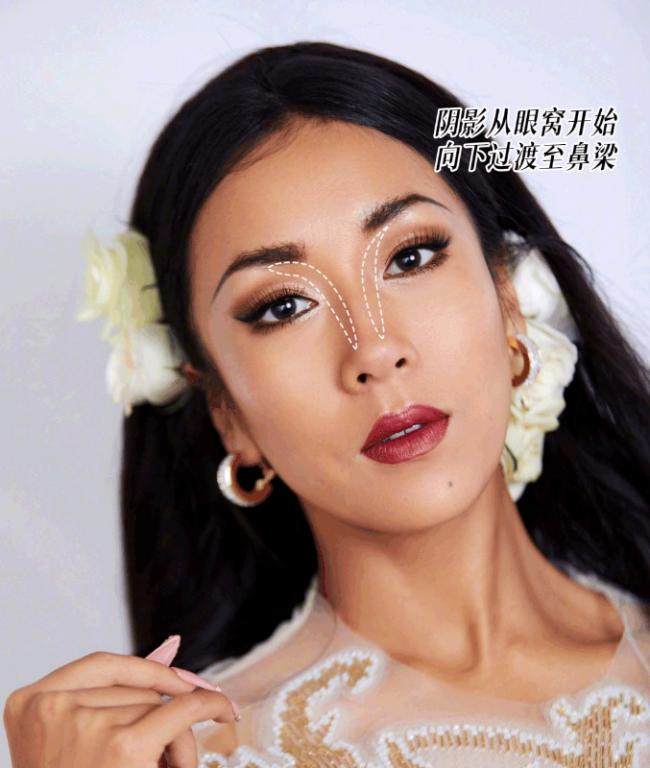 美丽的妆容-第65张图片-古都长安汉服妆造体验馆