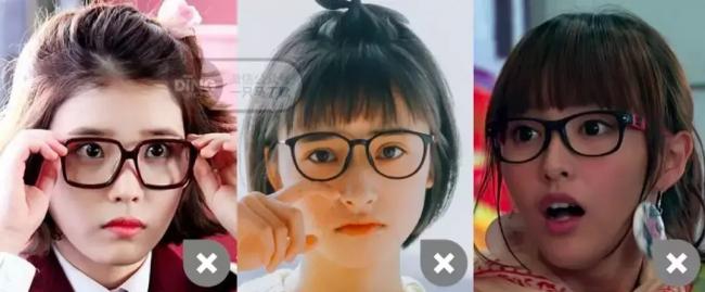 戴眼镜的妆容-第11张图片-古都长安汉服妆造体验馆