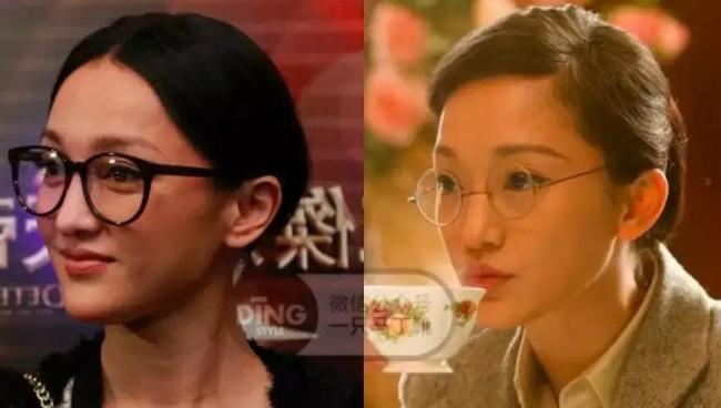 戴眼镜的妆容-第24张图片-古都长安汉服妆造体验馆