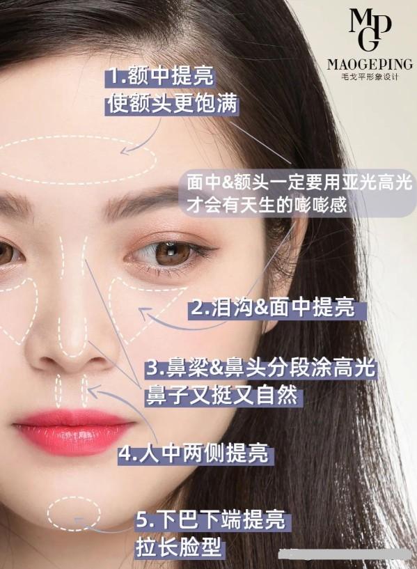 圆脸的妆容-第4张图片-古都长安汉服妆造体验馆
