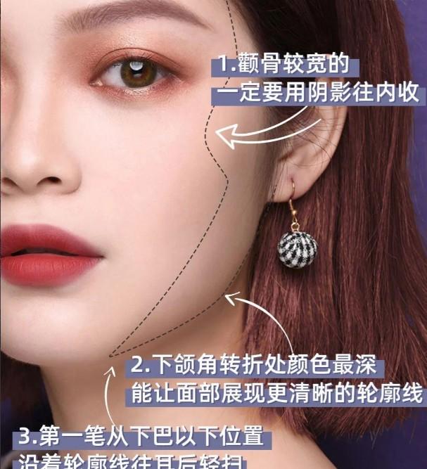 圆脸的妆容-第6张图片-古都长安汉服妆造体验馆