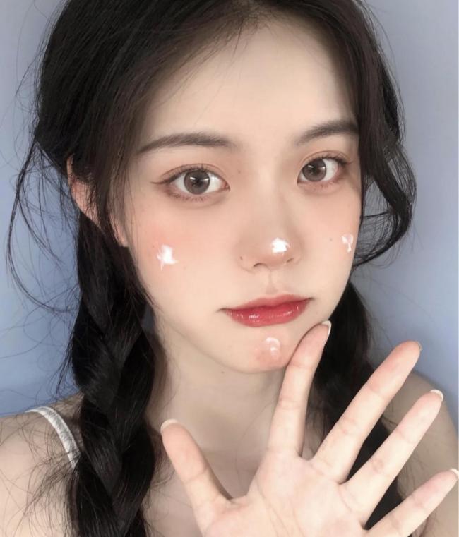 好看的妆容-第7张图片-古都长安汉服妆造体验馆