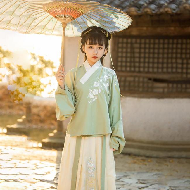 汉服妆容特点-第3张图片-古都长安汉服妆造体验馆