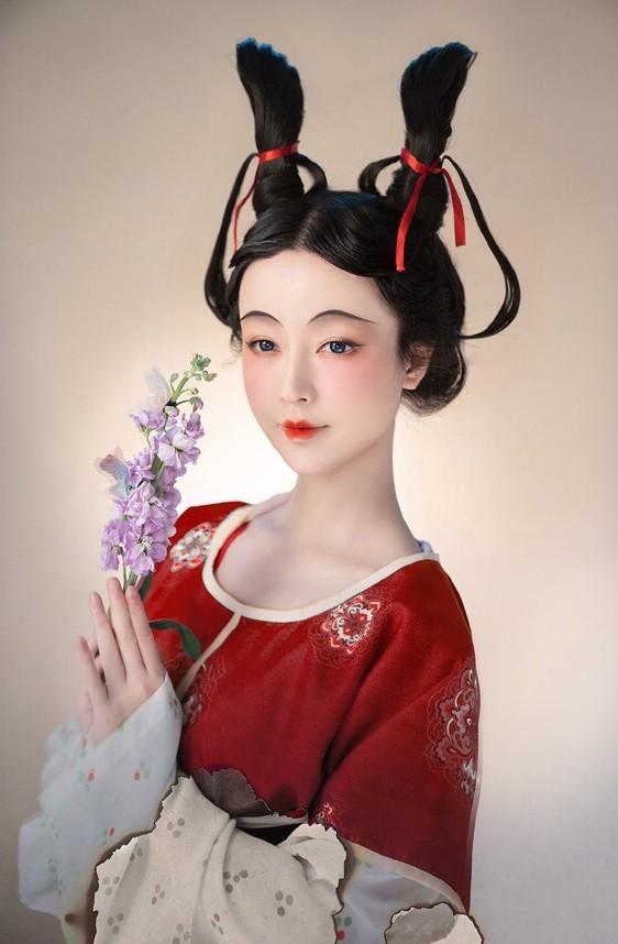 唐朝妆容特点-第3张图片-古都长安汉服妆造体验馆