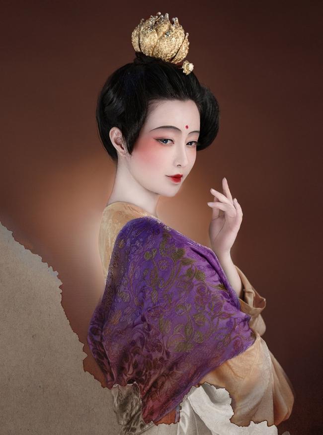 唐朝妆容特点-第10张图片-古都长安汉服妆造体验馆