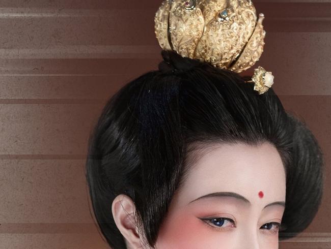 唐朝妆容特点-第11张图片-古都长安汉服妆造体验馆