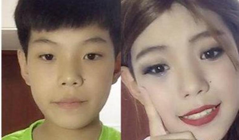 幼儿园男生舞台妆-第4张图片-古都长安汉服妆造体验馆