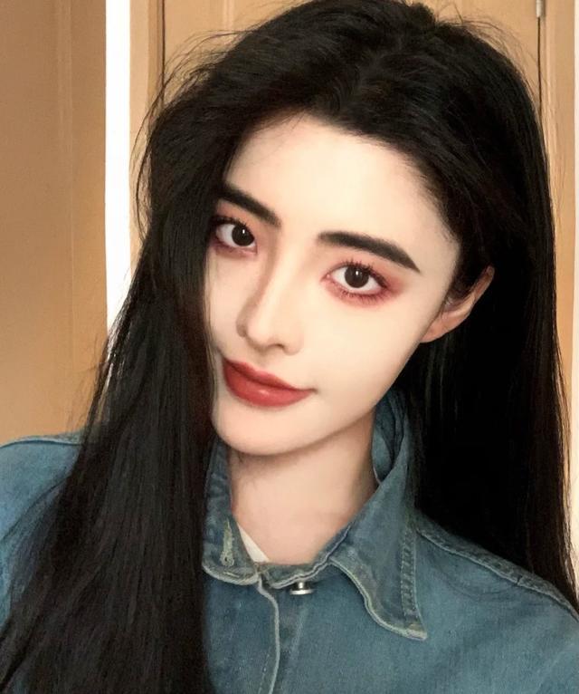 复古桃花妆-第9张图片-古都长安汉服妆造体验馆