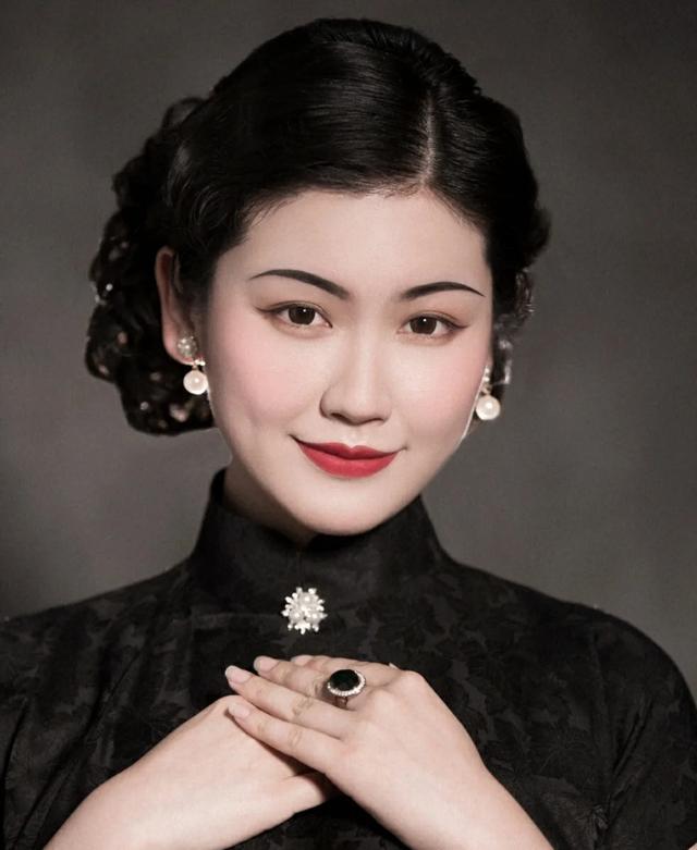 复古桃花妆-第7张图片-古都长安汉服妆造体验馆