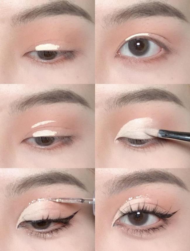 截断式眼妆