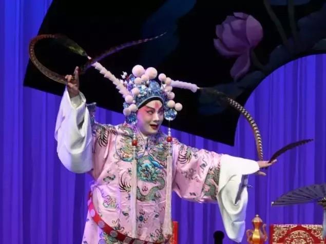 戏曲男舞台妆-第4张图片-古都长安汉服妆造体验馆