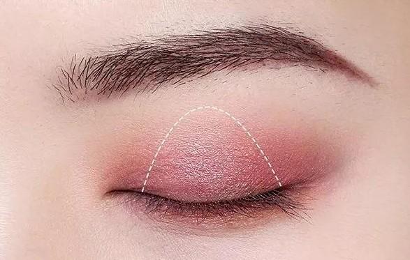桃花妆古风眼妆-第2张图片-古都长安汉服妆造体验馆
