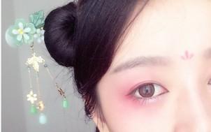 汉服妆画法-第3张图片-古都长安汉服妆造体验馆
