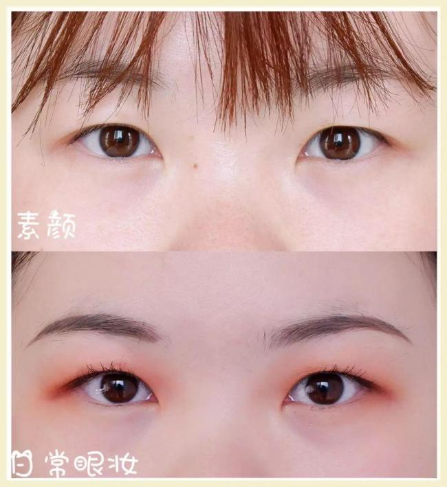 眼妆卧蚕画法-第18张图片-古都长安汉服妆造体验馆