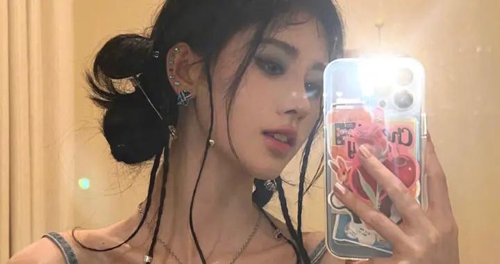 辣妹妆画法-第6张图片-古都长安汉服妆造体验馆