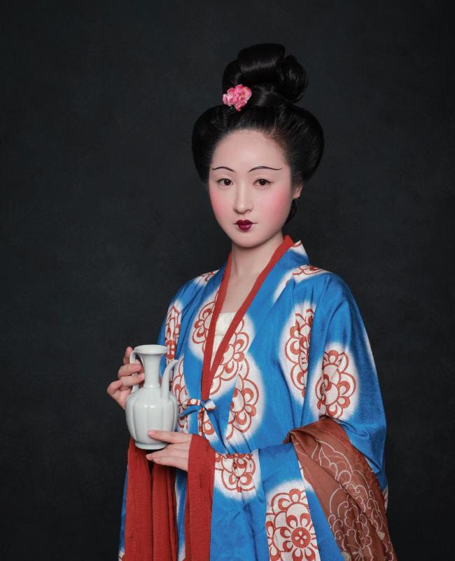 唐朝妆面-第26张图片-古都长安汉服妆造体验馆