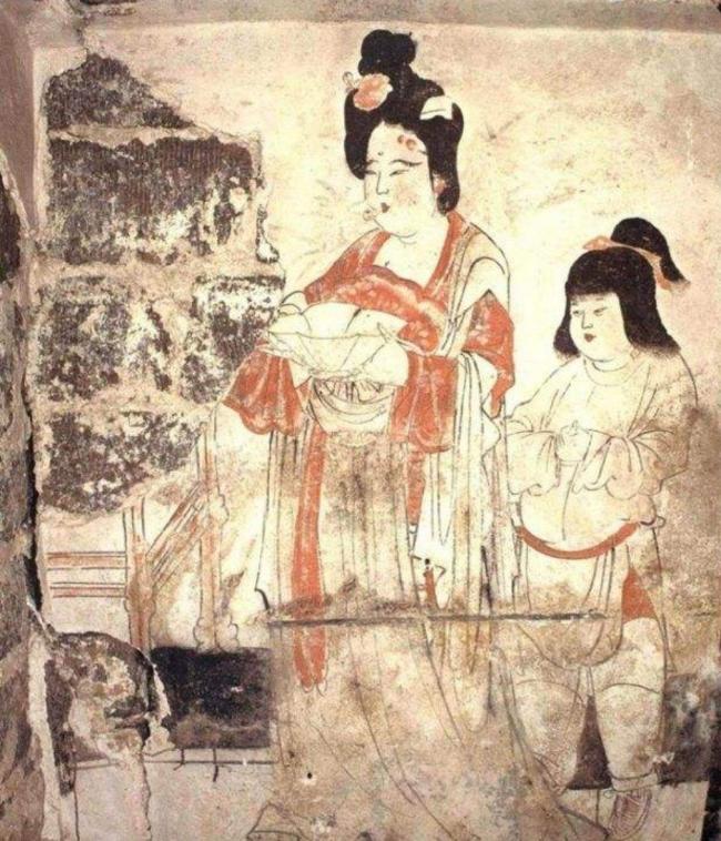 唐朝妆面-第28张图片-古都长安汉服妆造体验馆