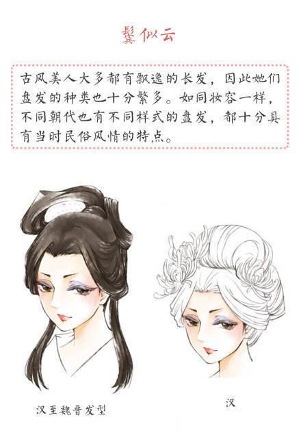古典舞妆面-第4张图片-古都长安汉服妆造体验馆