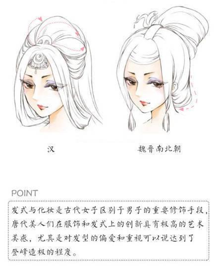 古典舞妆面-第5张图片-古都长安汉服妆造体验馆