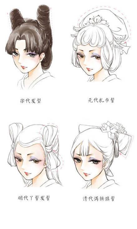 古典舞妆面-第8张图片-古都长安汉服妆造体验馆