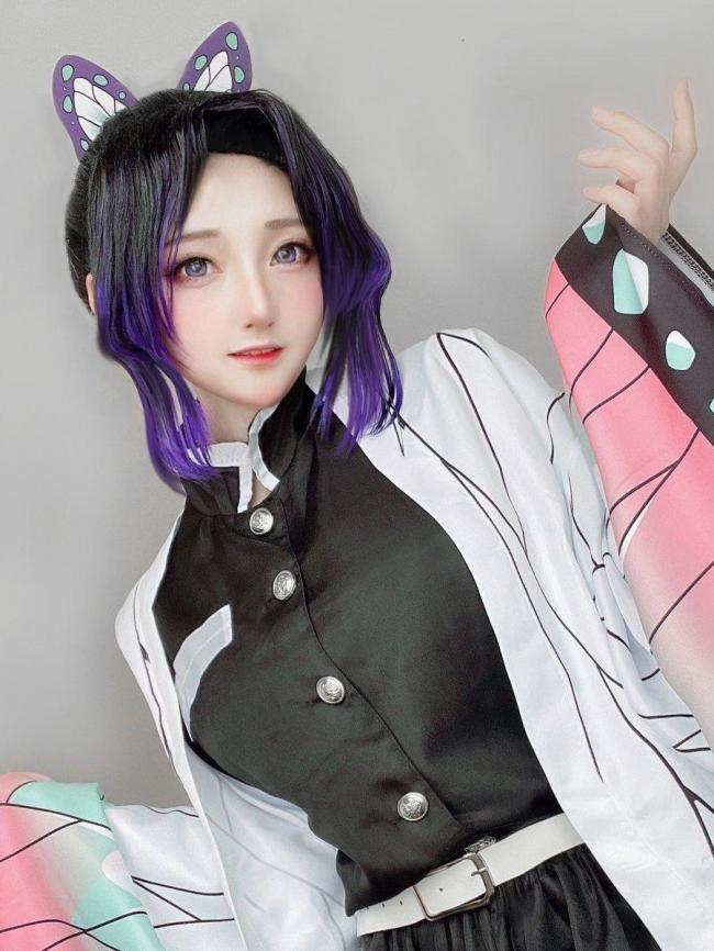 cos萌妹妆面-第1张图片-古都长安汉服妆造体验馆