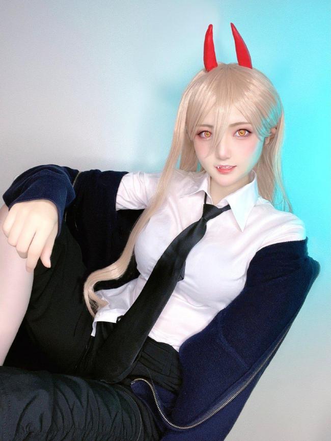 cos萌妹妆面-第4张图片-古都长安汉服妆造体验馆