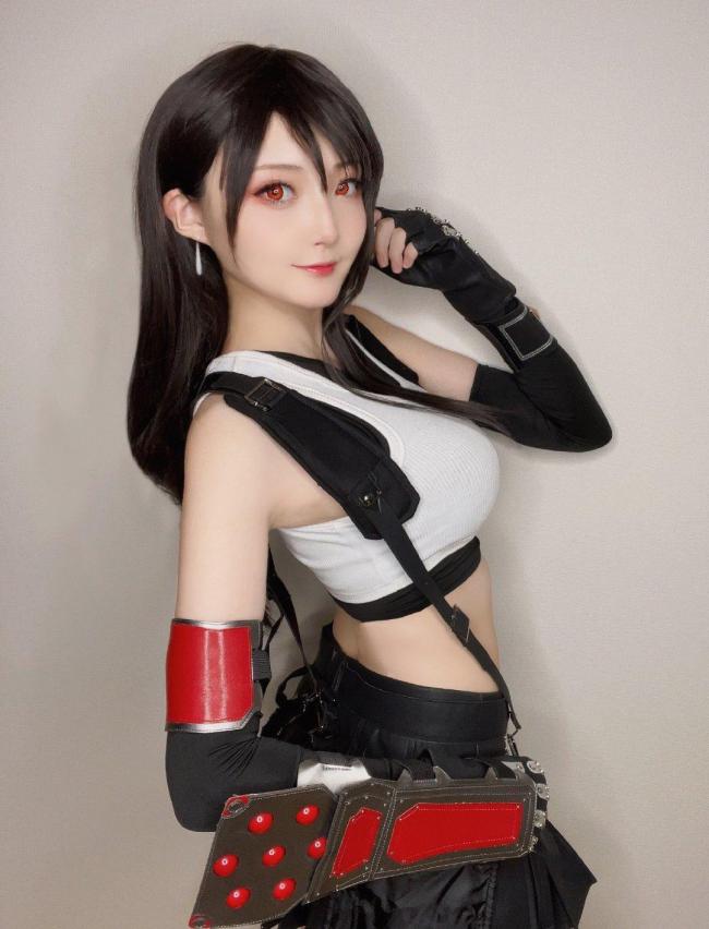 cos萌妹妆面-第9张图片-古都长安汉服妆造体验馆