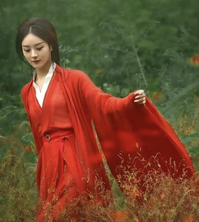 凤凰女神妆面-第7张图片-古都长安汉服妆造体验馆