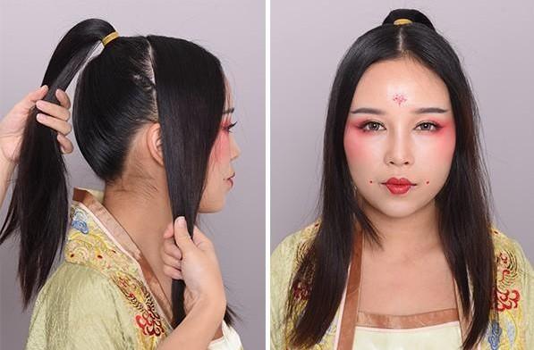 汉服妆面-第6张图片-古都长安汉服妆造体验馆 汉服妆面-第6张图片-古都长安汉服妆造体验馆