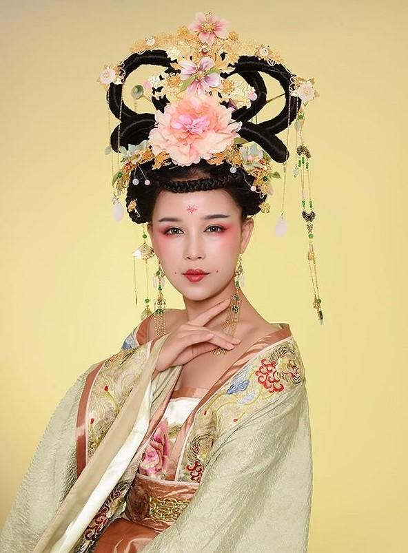 汉服妆面-第8张图片-古都长安汉服妆造体验馆 汉服妆面-第8张图片-古都长安汉服妆造体验馆