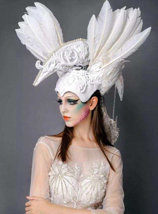 彩妆图片-第5张图片-古都长安汉服妆造体验馆