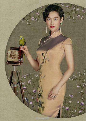 旗袍妆造-第10张图片-古都长安汉服妆造体验馆
