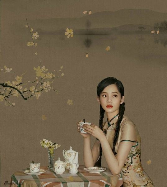 旗袍妆造-第12张图片-古都长安汉服妆造体验馆