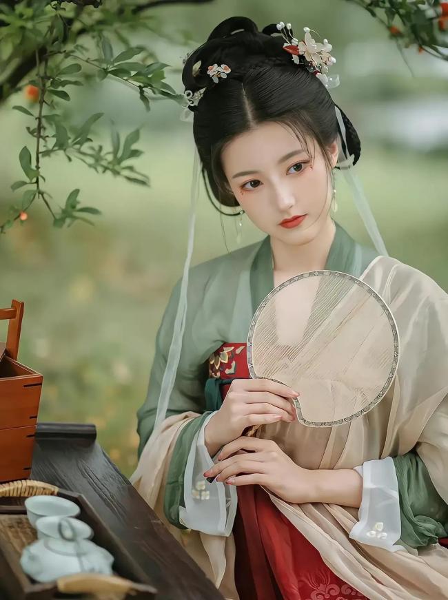 中式服装妆造-第6张图片-古都长安汉服妆造体验馆 中式服装妆造-第6张图片-古都长安汉服妆造体验馆