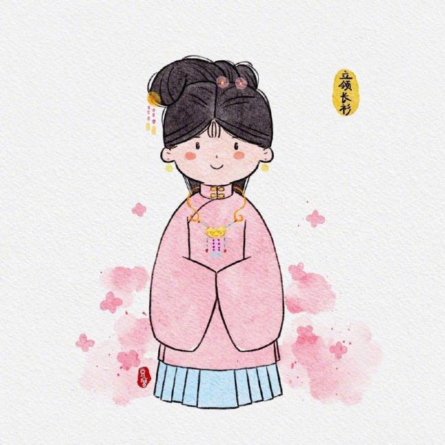 袄裙妆造-第7张图片-古都长安汉服妆造体验馆