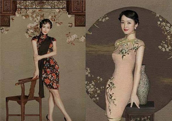 旗袍怎么穿-第7张图片-古都长安汉服妆造体验馆