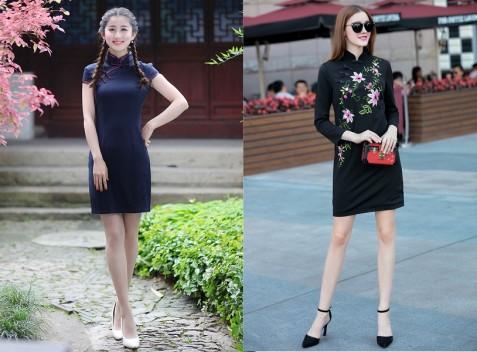 旗袍怎么穿-第16张图片-古都长安汉服妆造体验馆