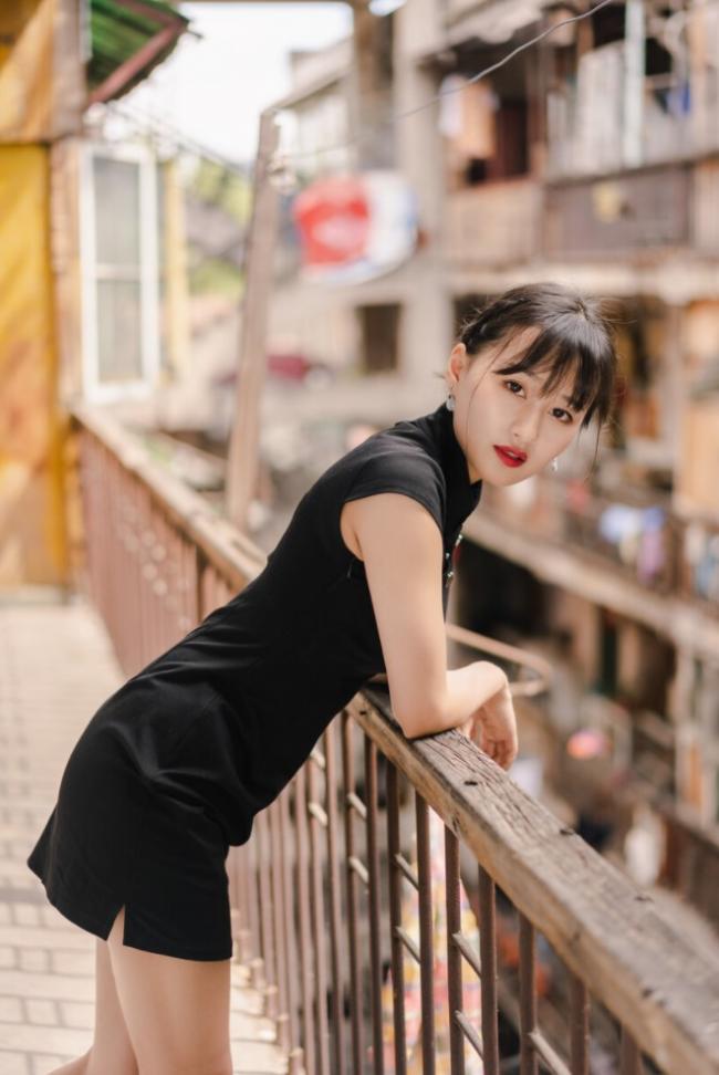 女生拍照姿势-第6张图片-古都长安汉服妆造