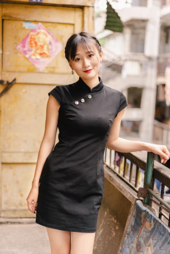 女生拍照姿势-第10张图片-古都长安汉服妆造