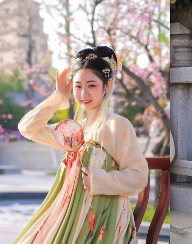 唐装妆造-第11张图片-古都长安汉服妆造体验馆