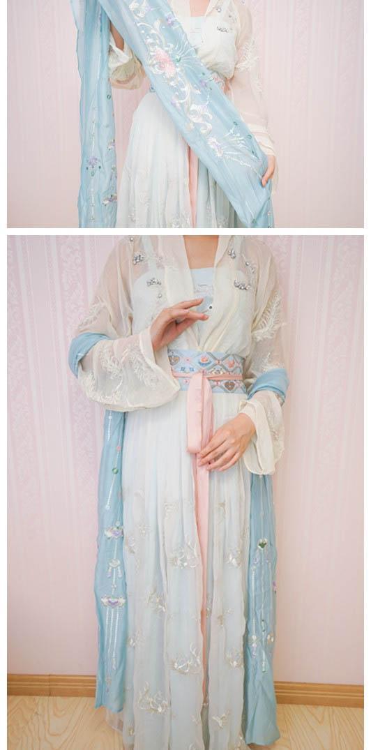 汉服一片式穿法-第9张图片-古都长安汉服妆造 汉服一片式穿法-第9张图片-古都长安汉服妆造