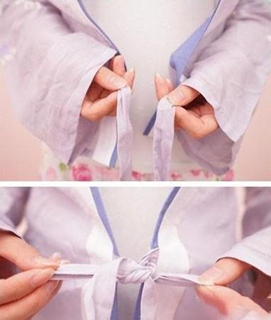 汉服齐胸襦裙穿法-第2张图片-古都长安汉服妆造