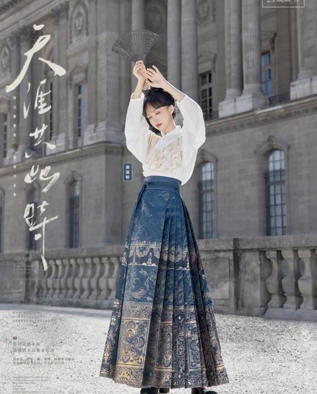 马面裙穿法-第7张图片-古都长安汉服妆造