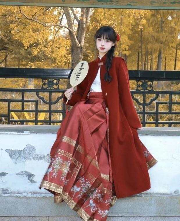 马面裙穿法-第12张图片-古都长安汉服妆造